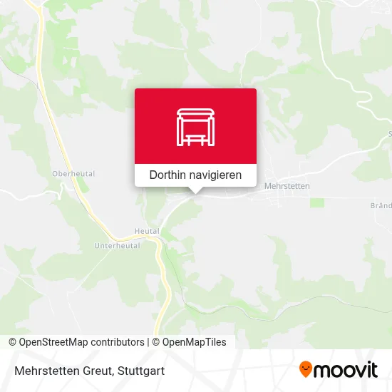Mehrstetten Greut Karte