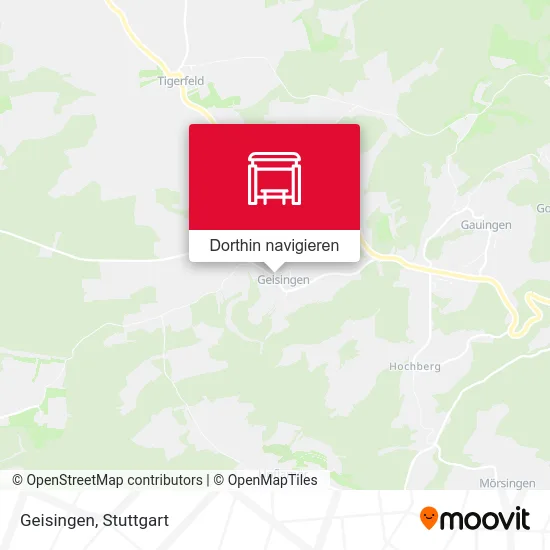Geisingen Karte