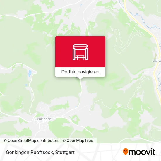 Genkingen Ruoffseck Karte