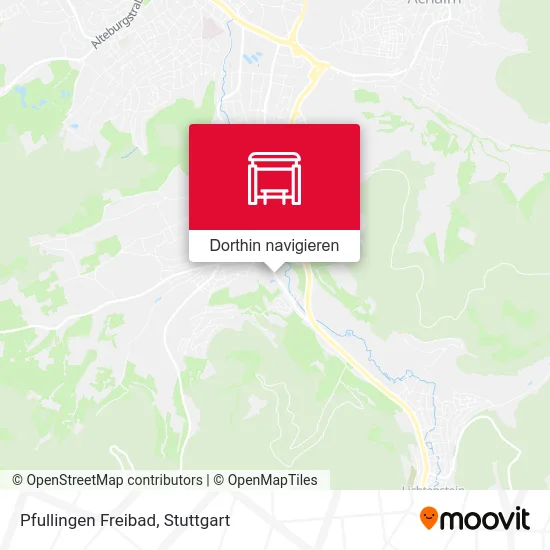 Pfullingen Freibad Karte