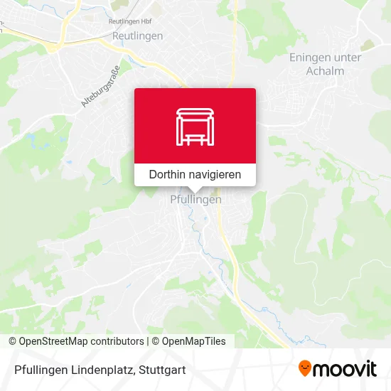 Pfullingen Lindenplatz Karte