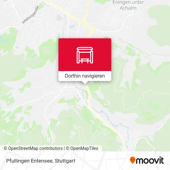 Pfullingen Entensee Karte