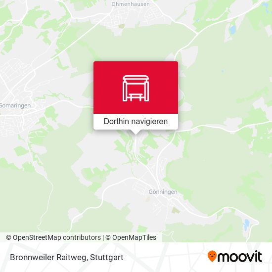 Bronnweiler Raitweg Karte