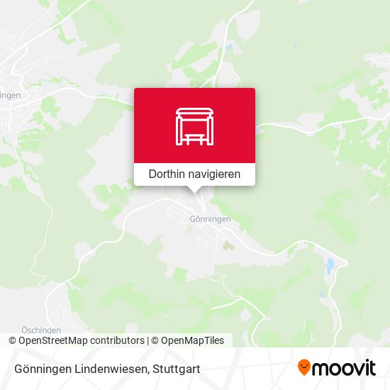 Gönningen Lindenwiesen Karte