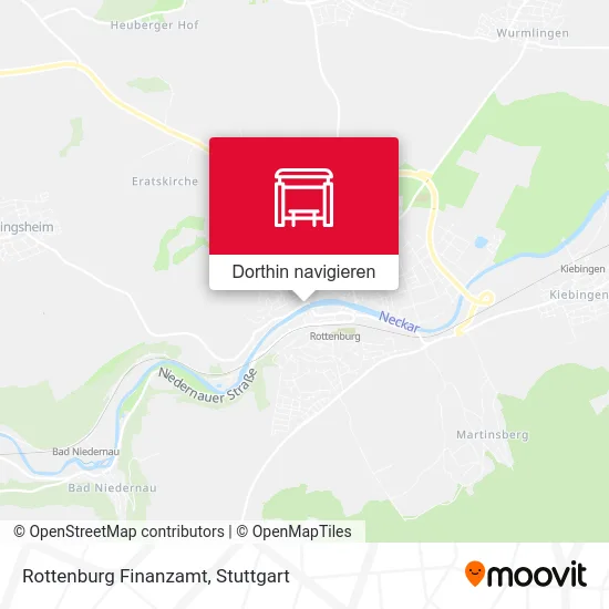 Rottenburg Finanzamt Karte