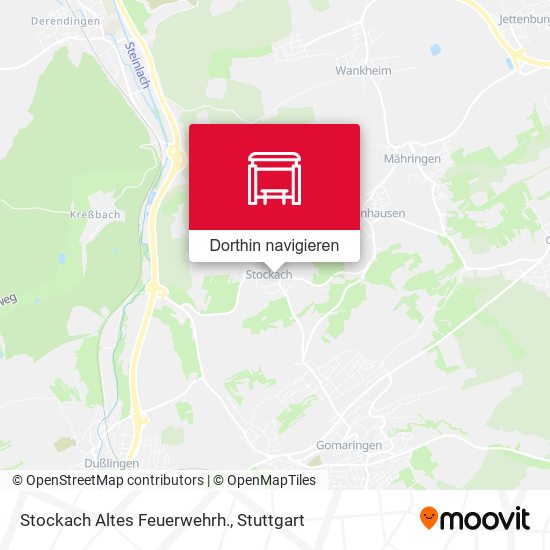 Stockach Altes Feuerwehrh. Karte