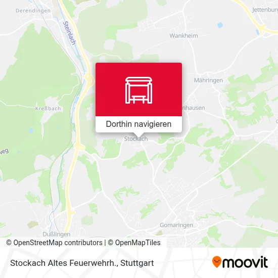 Stockach Altes Feuerwehrh. Karte