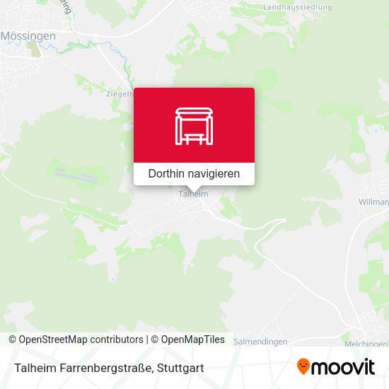 Talheim Farrenbergstraße Karte