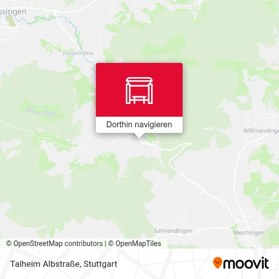 Talheim Albstraße Karte