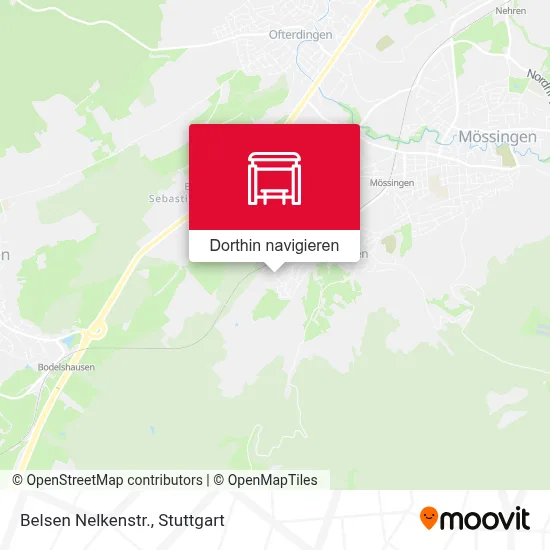 Belsen Nelkenstr. Karte