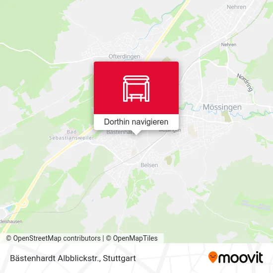 Bästenhardt Albblickstr. Karte