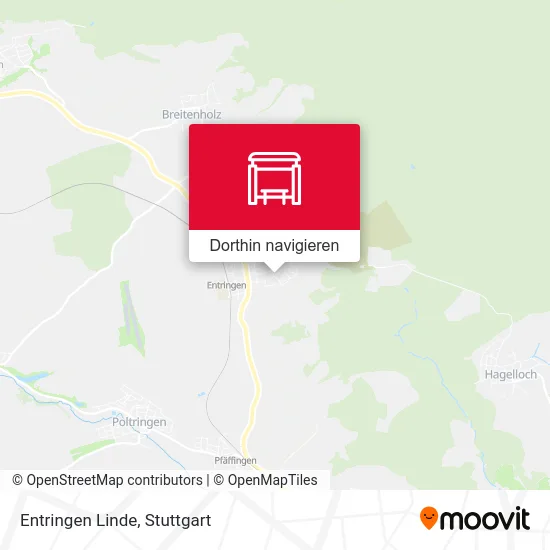 Entringen Linde Karte