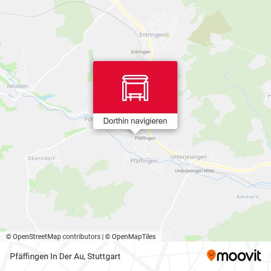 Pfäffingen In Der Au Karte