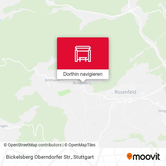 Bickelsberg Oberndorfer Str. Karte