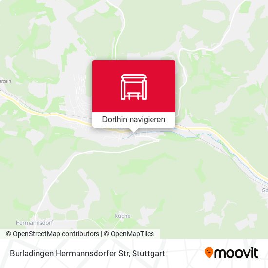 Burladingen Hermannsdorfer Str Karte