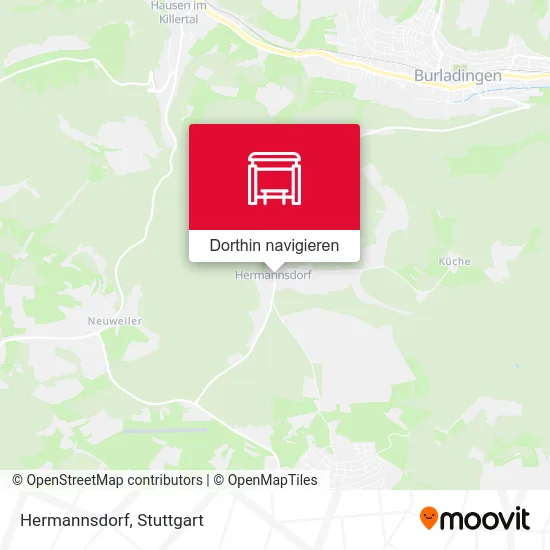 Hermannsdorf Karte