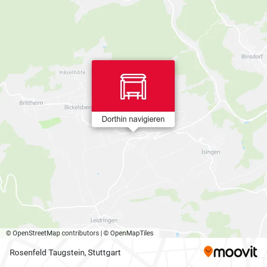 Rosenfeld Taugstein Karte