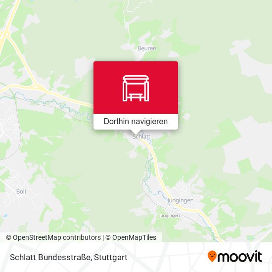 Schlatt Bundesstraße Karte