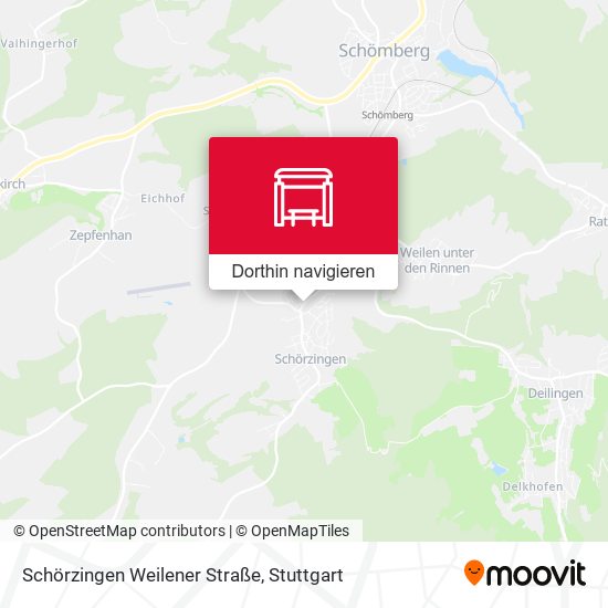 Schörzingen Weilener Straße Karte