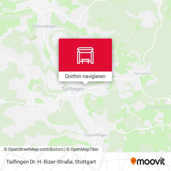 Tailfingen Dr. H.-Bizer-Straße Karte