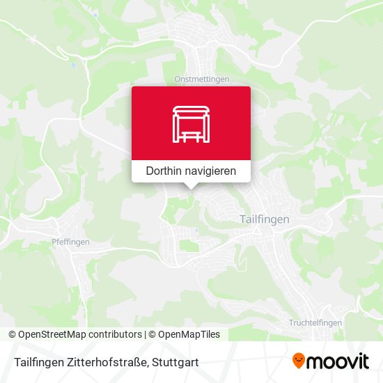 Tailfingen Zitterhofstraße Karte