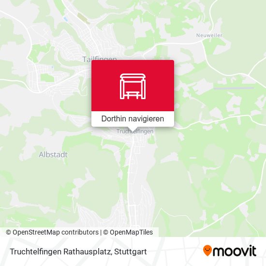 Truchtelfingen Rathausplatz Karte