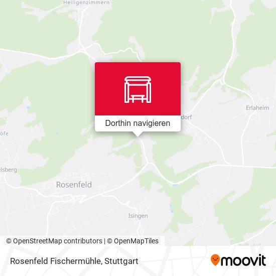 Rosenfeld Fischermühle Karte