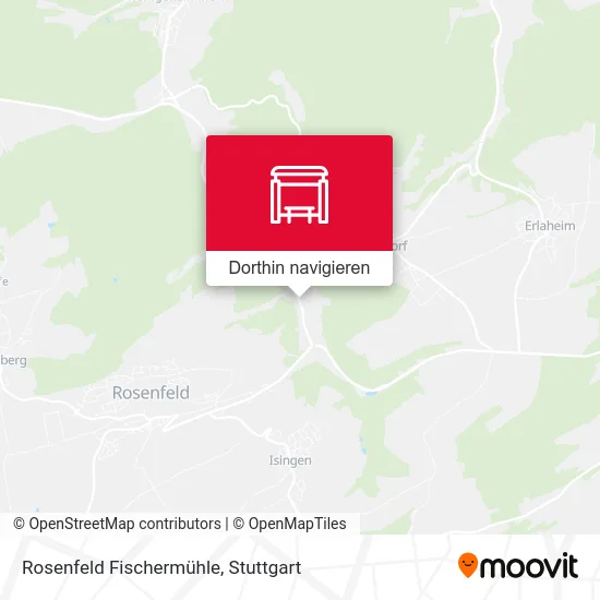 Rosenfeld Fischermühle Karte
