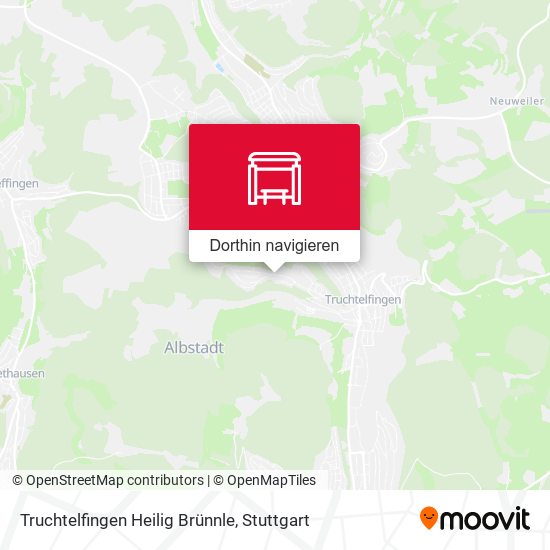 Truchtelfingen Heilig Brünnle Karte