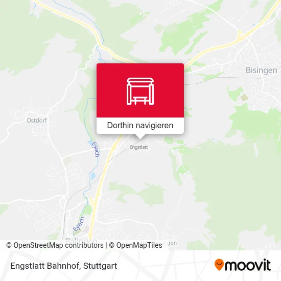 Engstlatt Bahnhof Karte