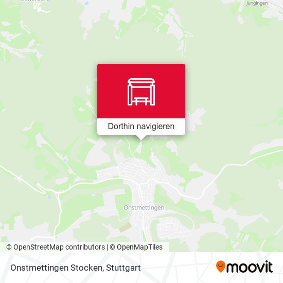 Onstmettingen Stocken Karte