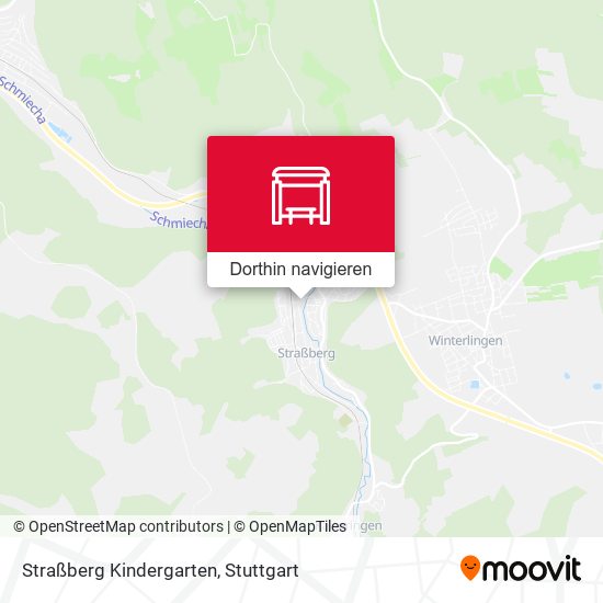 Straßberg Kindergarten Karte