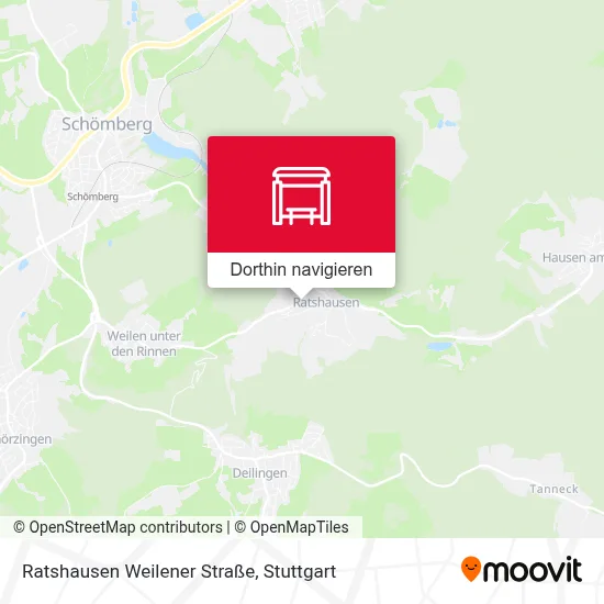 Ratshausen Weilener Straße Karte