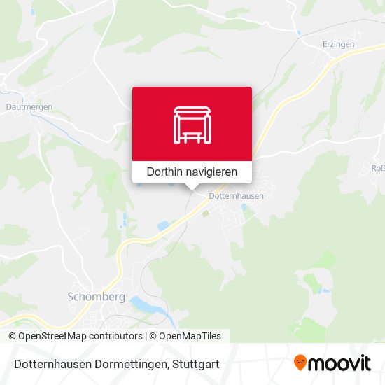 Dotternhausen Dormettingen Karte