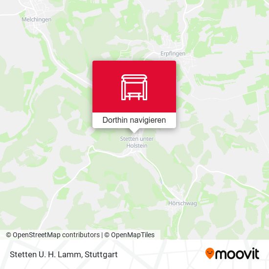 Stetten U. H. Lamm Karte