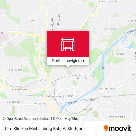 Ulm Kliniken Michelsberg Bstg A Karte
