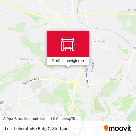 Lehr Loherstraße Bstg C Karte