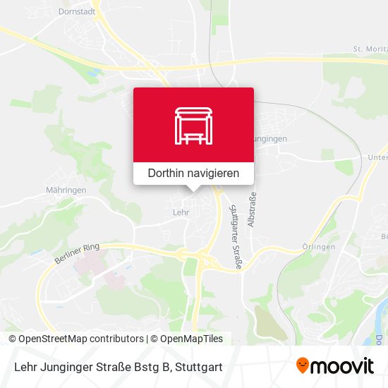 Lehr Junginger Straße Bstg B Karte