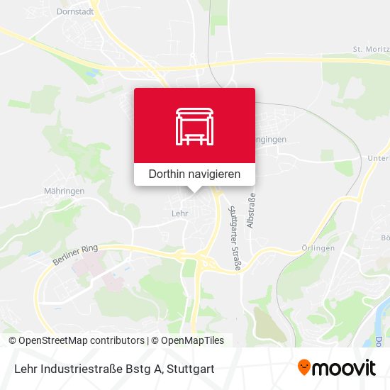 Lehr Industriestraße Bstg A Karte