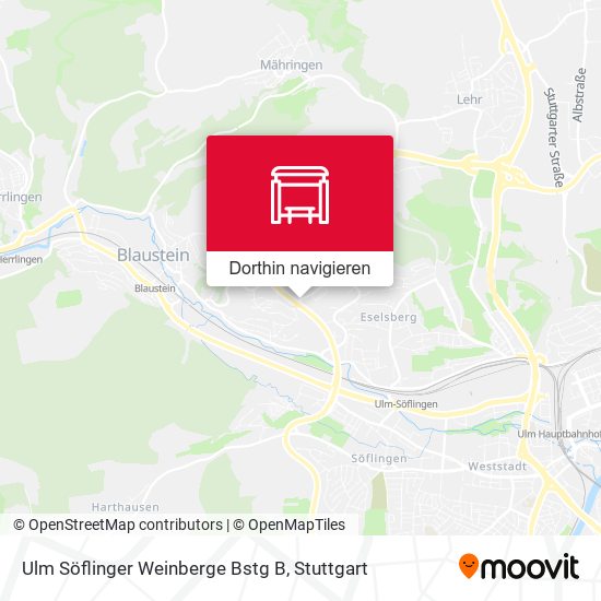 Ulm Söflinger Weinberge Bstg B Karte