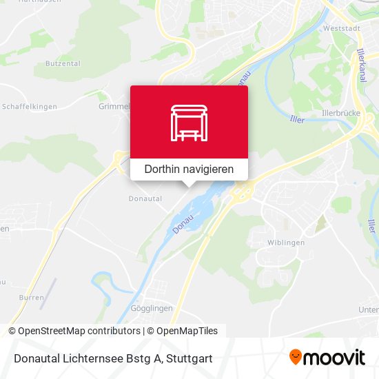 Donautal Lichternsee Bstg A Karte