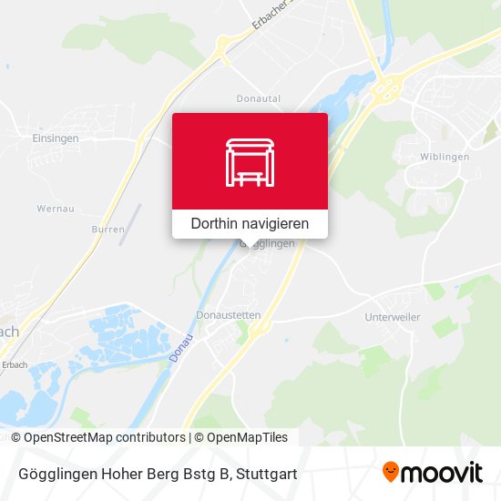 Gögglingen Hoher Berg Bstg B Karte