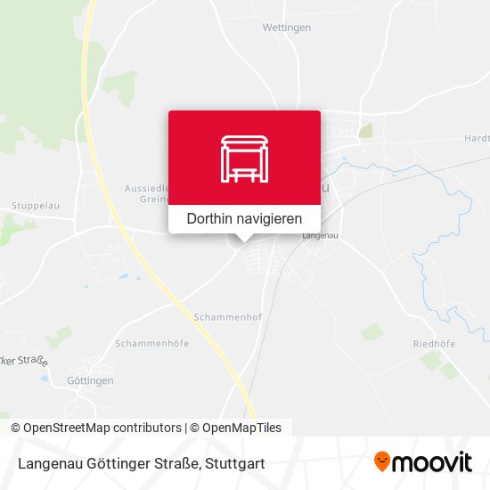 Langenau Göttinger Straße Karte