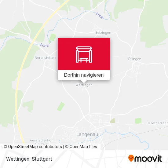 Wettingen Karte