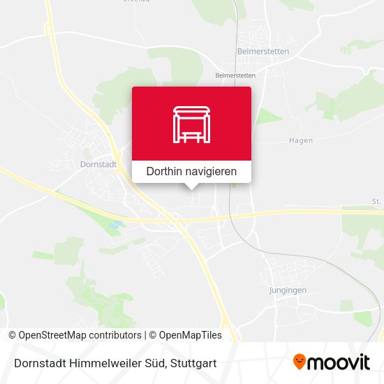 Dornstadt Himmelweiler Süd Karte