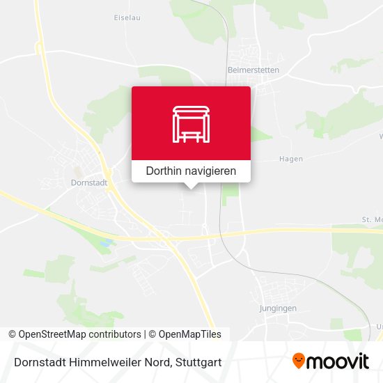 Dornstadt Himmelweiler Nord Karte