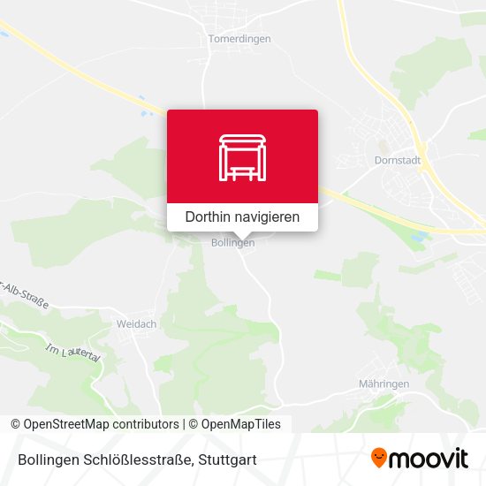 Bollingen Schlößlesstraße Karte