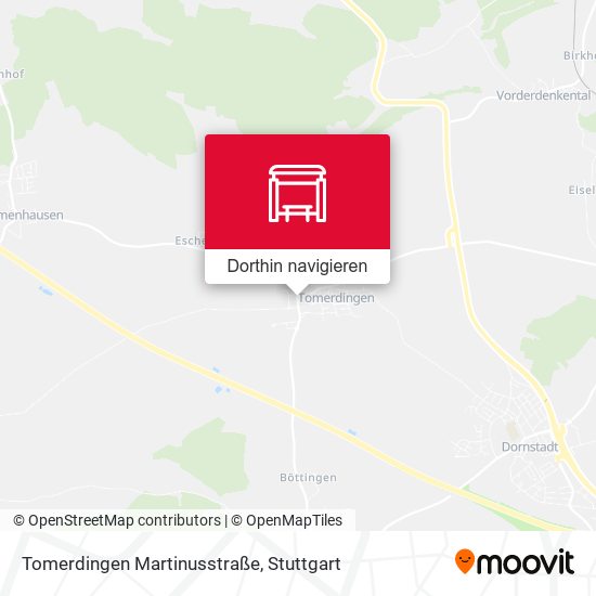 Tomerdingen Martinusstraße Karte