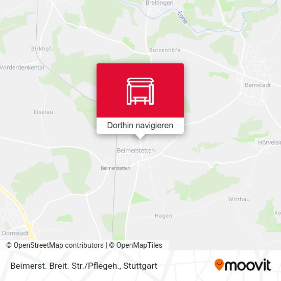 Beimerst. Breit. Str./Pflegeh. Karte