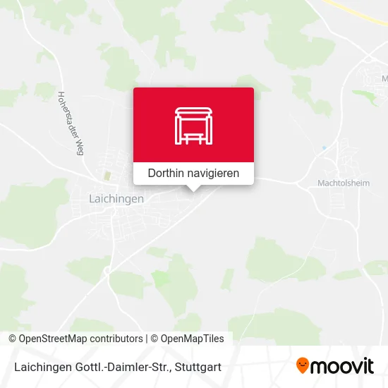 Laichingen Gottl.-Daimler-Str. Karte